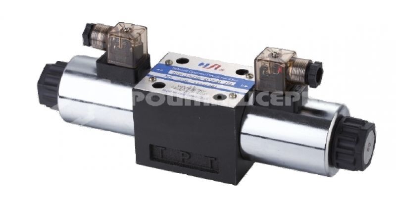Гидрораспределитель 4DWG10D30/AC220N (аналог ВЕ10 574А В220 УНМД1) Гидрораспределитель 4DWG10D30/AC220N (аналог ВЕ10 574А В220 УНМД1)
