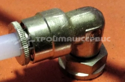 Фитинг цанга угловой 6522 (Уголок 1/8 цанга)