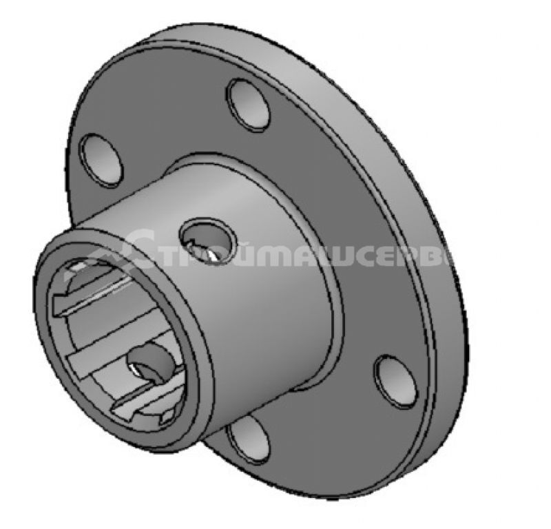 Фланец 5F000304098 (8 SPLINE 4 HOLE BIG FLANGE) Фланец 5F000304098 (8 SPLINE 4 HOLE BIG FLANGE)