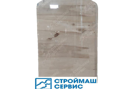 Стекло двери под ручку для мини-погрузчика ANT 1001.40.02.001