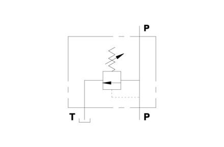 Клапан предохранительный VMP (ручной маховик) 3/8'' C/VOL.80-300 BAR (V0700/V300)