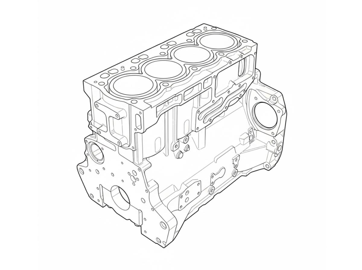 Направляющая клапана Perkins 3313A012 (оригинал)