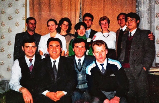 1993 г. Сотрудники МГП «Строймашсервис»